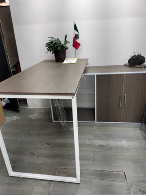 Escritorio en Escuadra con Gabinete