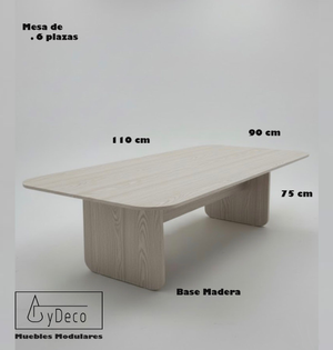 Mesa 6 Plazas