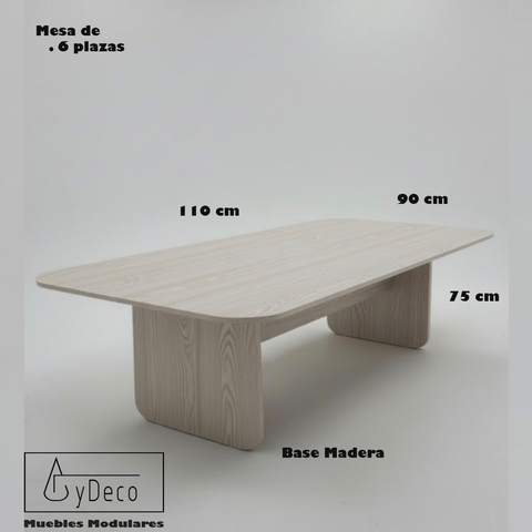 Mesa 6 Plazas