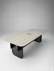 Mesa para sala de juntas 8 Plazas Base Madera Reforzada con Contactos y USB