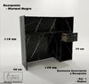 Recepción Stone Marmol con Cajon