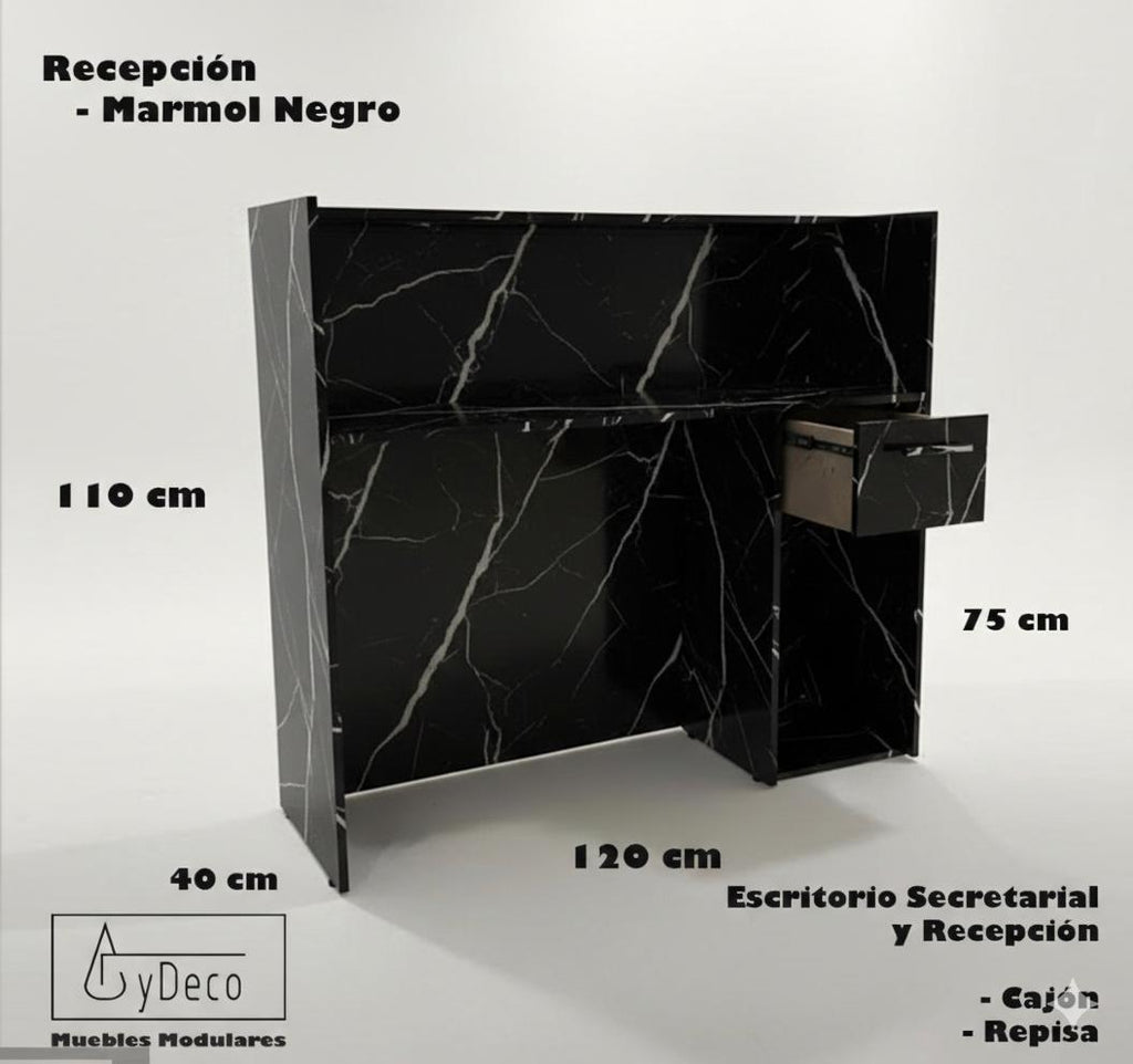 Recepción Stone Marmol con Cajon